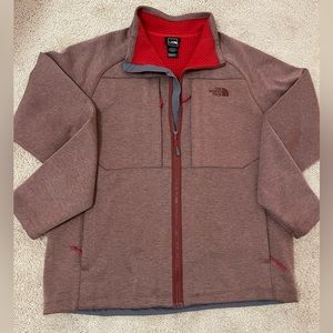The North Face Maroon and Red Jacket